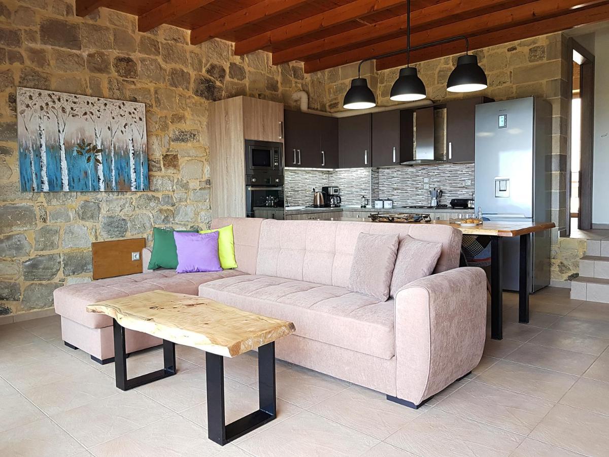 New Villa Kalimera, View To Falasarna Beach Plátanos Exteriör bild